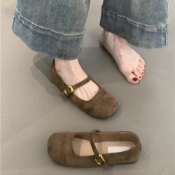 2025 Summer New Women's Round-Toed Nude Mesh Strap Stiletto Sandals, Gentle Women's Slippers