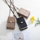 Prettyzys new touchscreen women's phone bag, Japanese and Korean style, simple solid color crossbody bag, large capacity shoulder wallet