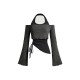 Cross-border European and American women's long-sleeved T-shirts. Contrast-color two-piece halter neck sweater, slimming and hot girl top. Cross-border European and American women's long-sleeved T-shirts. Contrast-color two-piece halter neck sweater, slimming and hot girl top.