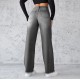 2025 factory direct sales, in stock, cross-border new Amazon independent station, elegant non-stretch straight-leg wide-leg jeans for women