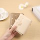 New Japanese and Korean style short women's wallet, stylish, printed, tri-fold, buckle, zipper, multifunctional coin purse, card holder New Japanese and Korean style short women's wallet, stylish, printed, tri-fold, buckle, zipper, multifunctional coin purse, card holder