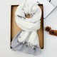 Insta-style retro print, fashionable cotton and linen long scarf, cross-border, spring and autumn travel outerwear for women.