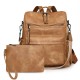 New retro bags, large-capacity, multifunctional women's backpacks, PU bags, wholesale women's bag sets New retro bags, large-capacity, multifunctional women's backpacks, PU bags, wholesale women's bag sets