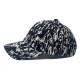 Cross-border thin, fashionable, printed baseball caps for spring and summer, women's casual sun protection, graffiti baseball caps for men, black and white.