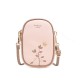 Pretty's new long wallet, 2023 hot-selling, fashionable printed phone bag, Korean-style shoulder and small crossbody bag