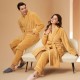 Autumn and winter thickened and long couple's robes for women, plus-size warm bathrobes for men and women.