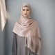 Turkish women's headscarves, solid color, fashionable and simple sun-protective silk scarves, cross-border hot-selling multifunctional silk scarves for women.