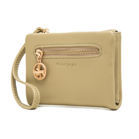 Pretty 2023 New Women's Short Wallet, Zippered Folding Multifunctional Large-Capacity Wallet, Clutch, Wholesale