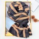 Spring and autumn hot sale A classic retro cotton and linen scarf with a simple design and print, suitable for air-conditioned rooms.