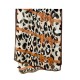New European and American leopard print bow-knotted long scarves, versatile, high-end thin outerwear shawls for women, wholesale.