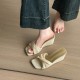 Pointed-toe high-heeled single shoes, 2025 summer new models, stiletto heels, elegant and skirt-matching shallow-cut closed-toed sandals. Pointed-toe high-heeled single shoes, 2025 summer new models, stiletto heels, elegant and skirt-matching shallow-cut closed-toed sandals.