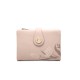 Prettyzys new women's short wallet, Korean-style printed zipper closure, student-style large-capacity wallet