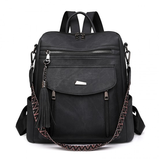 2025 Spring cross-border trend PU women's bags, women's backpacks, casual and multifunctional wholesale