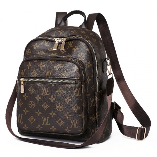 New trendy women's backpacks, 2025, light luxury European and American retro, large-capacity student commuter backpacks New trendy women's backpacks, 2025, light luxury European and American retro, large-capacity student commuter backpacks