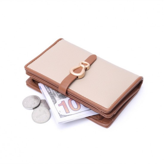 New Mid-Long Women's Wallet, Japanese and Korean Style, Simple and Versatile Folding Women's Clutch, Multifunctional Wallet New Mid-Long Women's Wallet, Japanese and Korean Style, Simple and Versatile Folding Women's Clutch, Multifunctional Wallet
