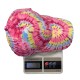 New cross-border Amazon spring and summer new Street-themed sun hats with colorful fireworks swirls, tie-dyed baseball caps for men and women.