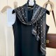 Light Luxury Retro Star Floral Print Scarf, Korean Trendy Design, Women's Fashion Thin Shawl, INS Style Light Luxury Retro Star Floral Print Scarf, Korean Trendy Design, Women's Fashion Thin Shawl, INS Style