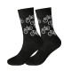 European and American style motorcycle pattern socks, street retro skateboard helmet, motorcycle rock socks, women's sports wholesale